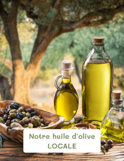 huile d'olive locale sud france